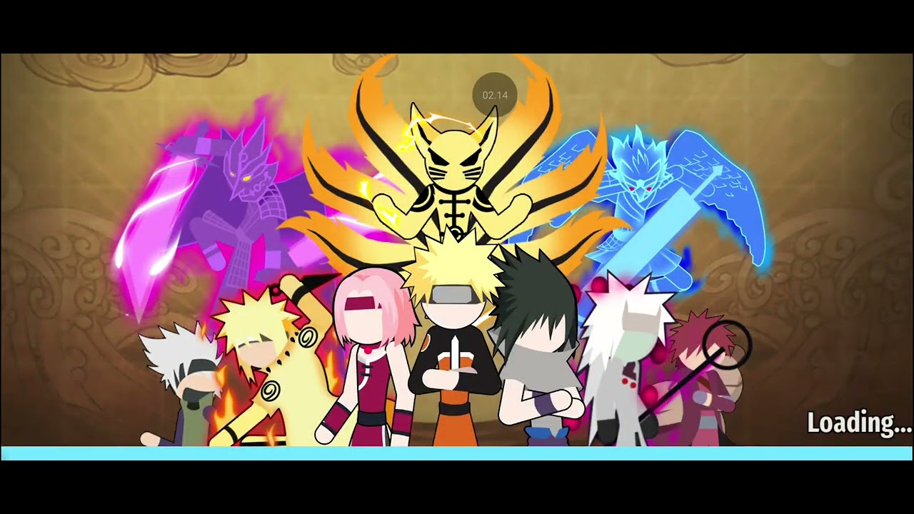 Ini Baru Naruto Kyubi Ekor 5😱 skil nya ajib🎉