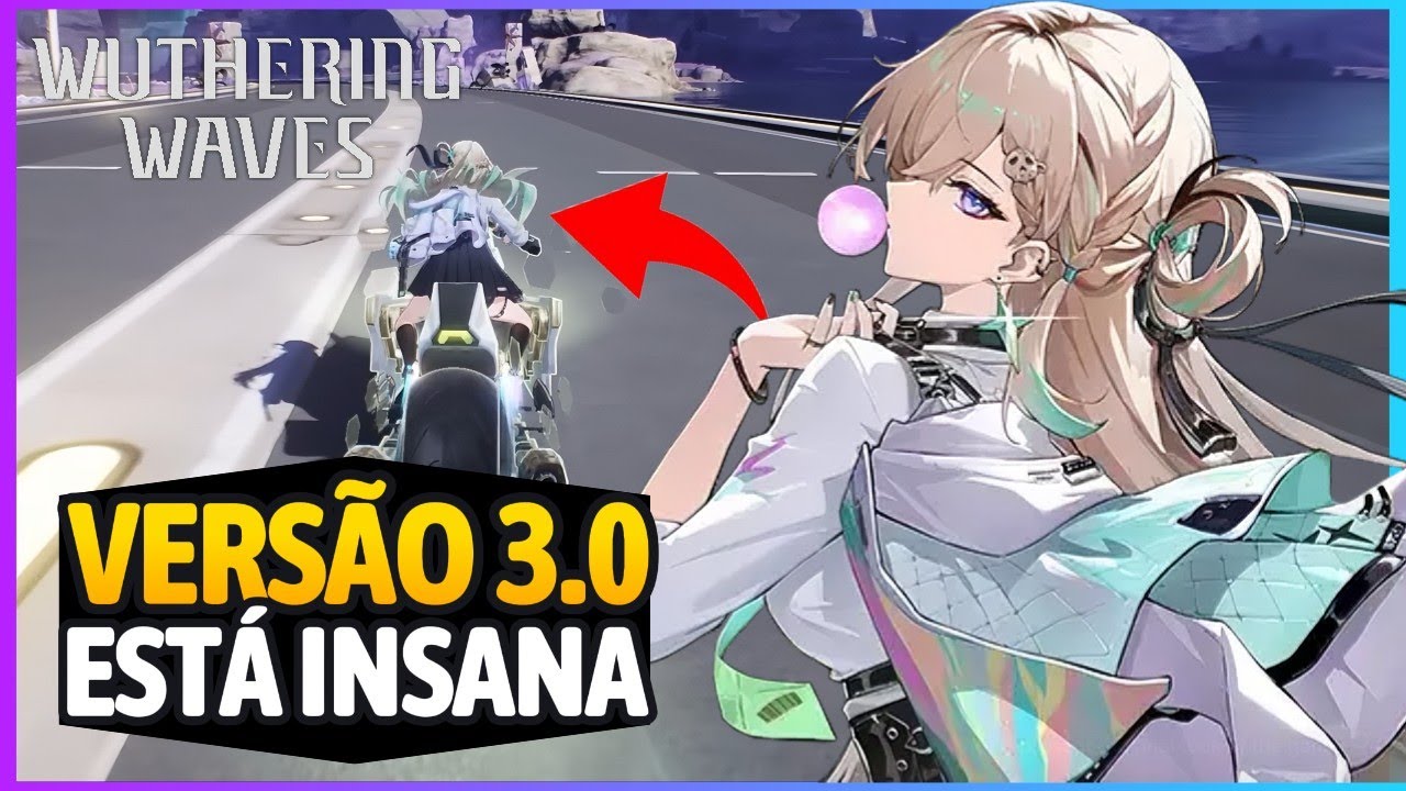 WUTHERING WAVES: A MELHOR ATUALIZAÇÃO! Reagindo à PRÉVIA da Versão 3.0!