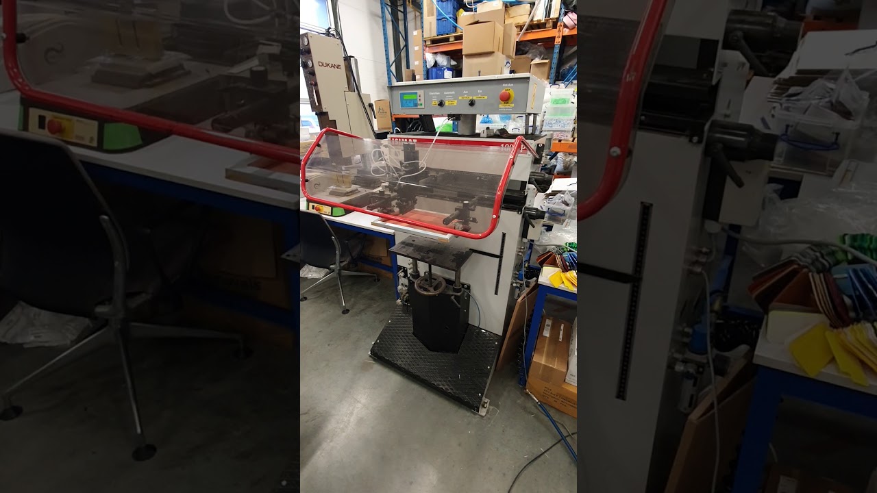 Isimat 1000P Universal Silk Screening Machine