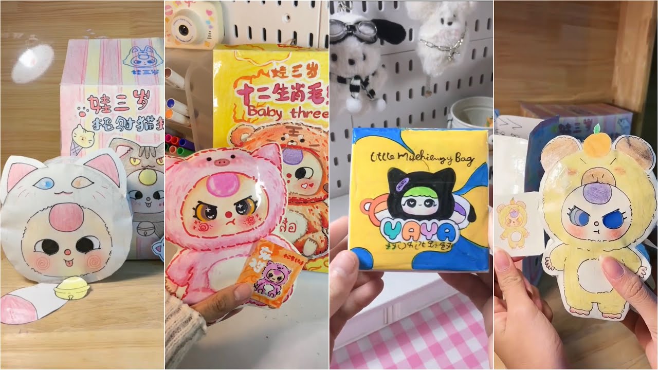 Unbox Baby Three Tự làm Siêu Đáng Yêu #babythree