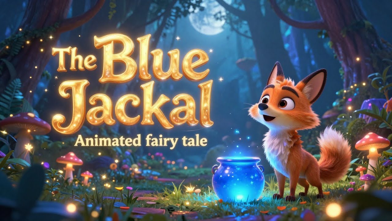 The Blue Jackal - Animated Fairy Tale