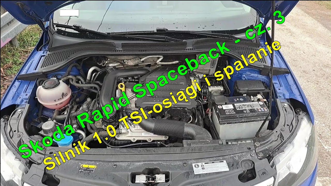 Skoda Rapid Spaceback 1.0 TSI 110 KM #3 @Skodovisko  - silnik i trakcja. Jak tym autem się jeździ?
