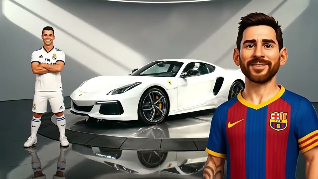 Ronaldo buys car for Messi 👀💸 