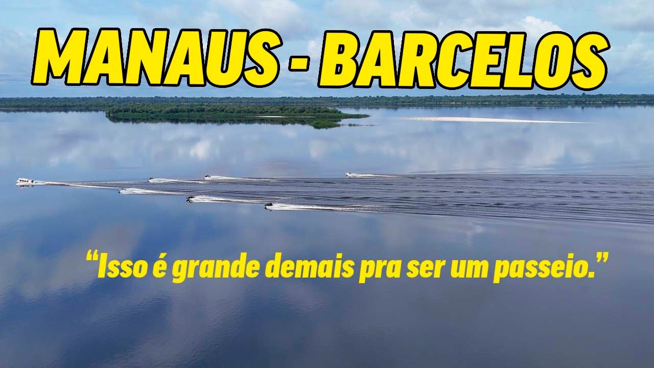 Expedição Barcelos - 1.000 km de jet ski pelo Rio Negro | Dia 01
