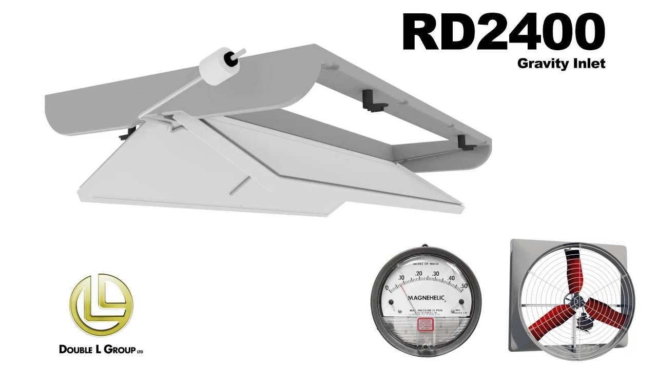 RD2400 Gravity Raydot Replacement Inlet from Double L Group