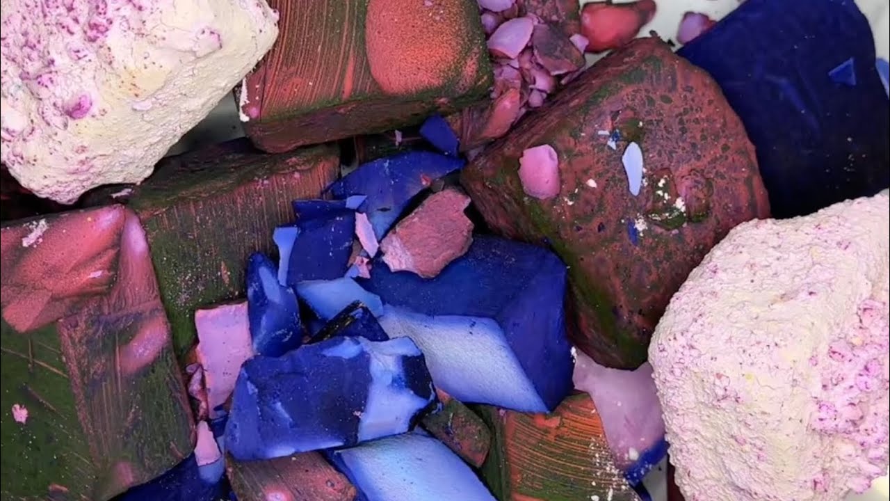 Pasted and Dyed Gym Chalk Crush