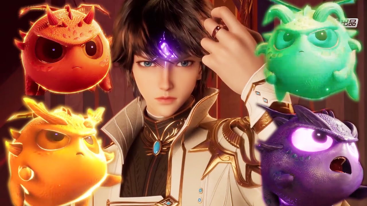 ⚜️四形态三属性皓月首秀！三属性为浩晨附魔，越阶施展六阶巅峰技能——焰杀旋龙剑！【神印王座 Throne of Seal】