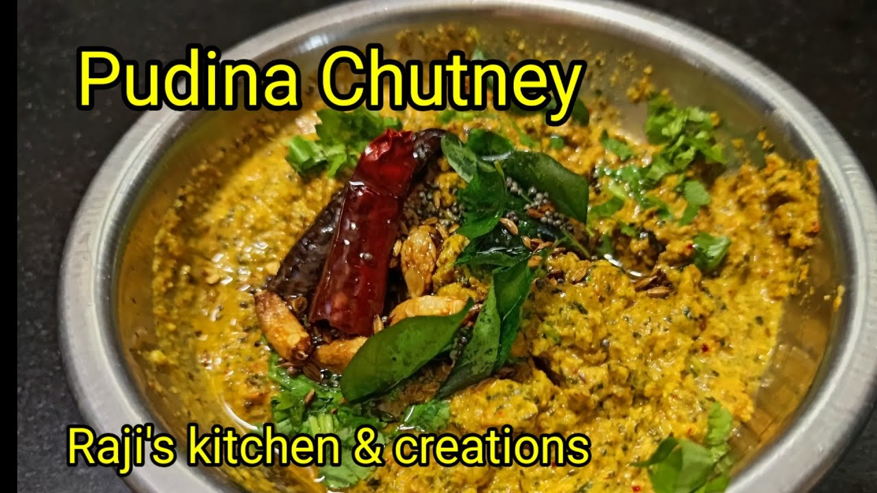 Pudina Chutney Recipe/Mint Leaves Chutney/Chutney Recipe 