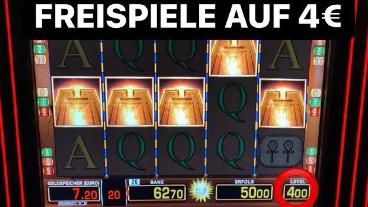 Eye of Horus auf 4€ Freispiele bis Auge 🎰 Spielhalle Spielothek