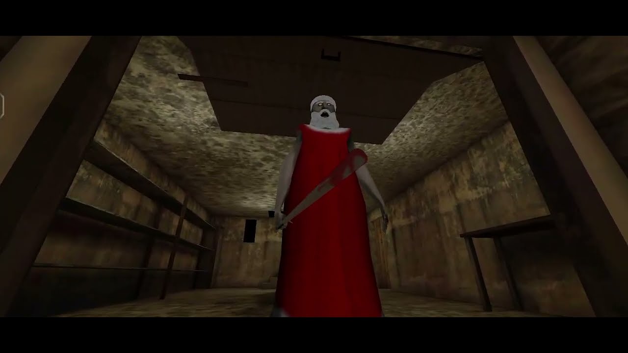 Granny Game Horror Escape Gameplay | Granny Become santa claus  😱😳