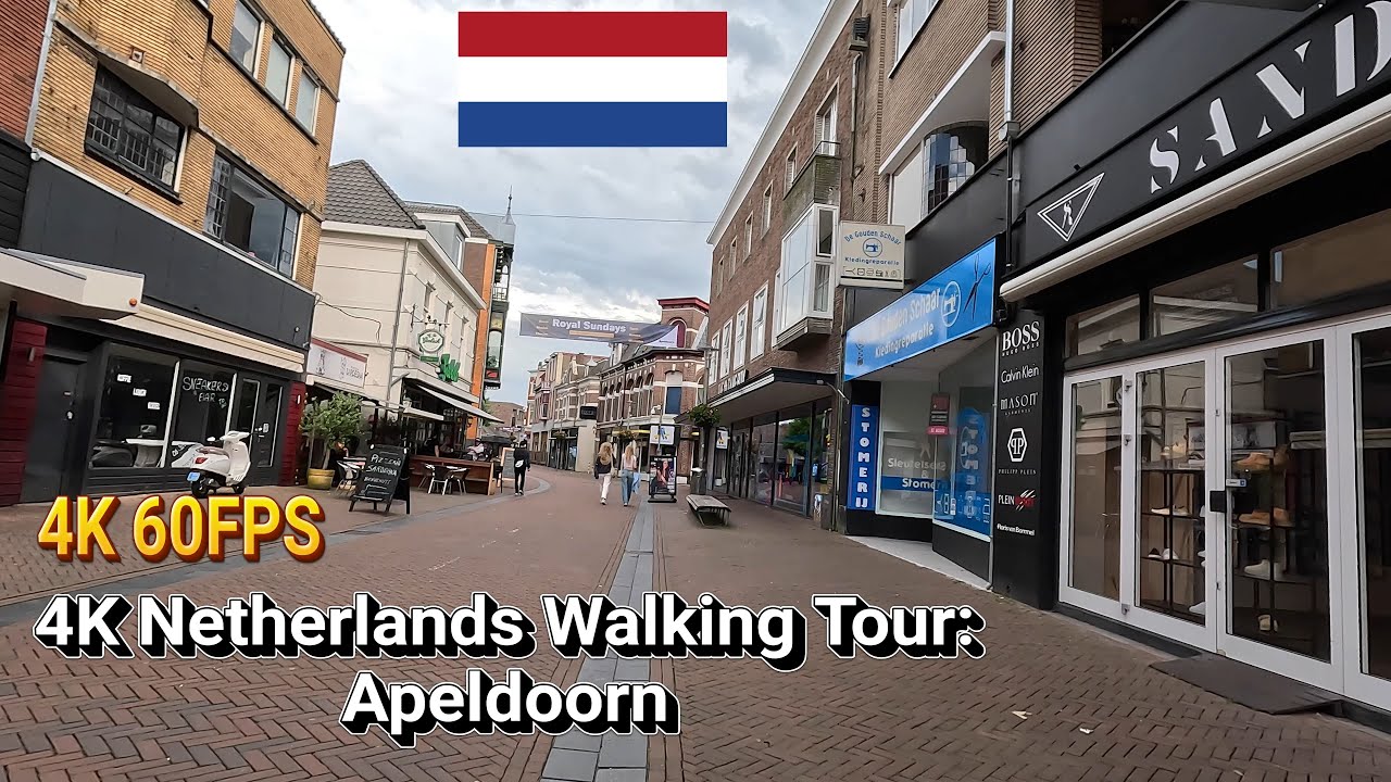 4K Netherlands Walking Tour: Apeldoorn