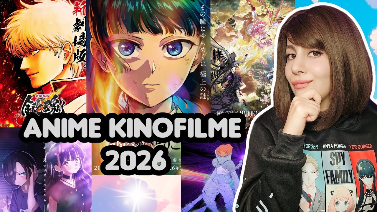 Verpasst nicht diese Anime Kinofilme 2026 😍✨️