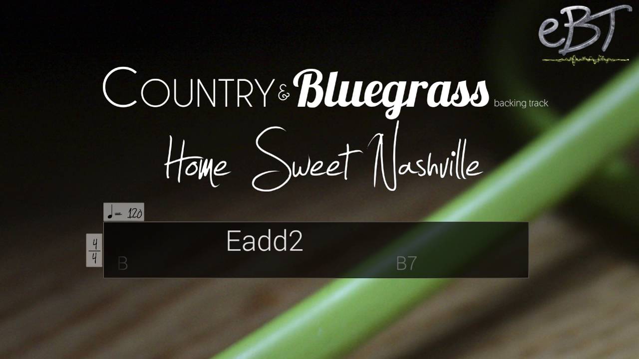 Country & Bluegrass Backing Track in E major | 120 bpm