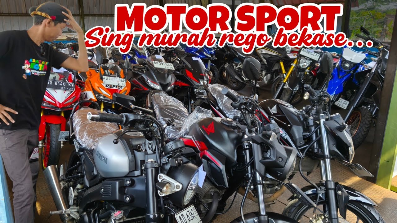 MOTOR SPORT YANG MURAH HARGA BEKASNYA!? KIRA2 APA!? motor bekas murah - ANEKA JASA MOTOR SOLO 