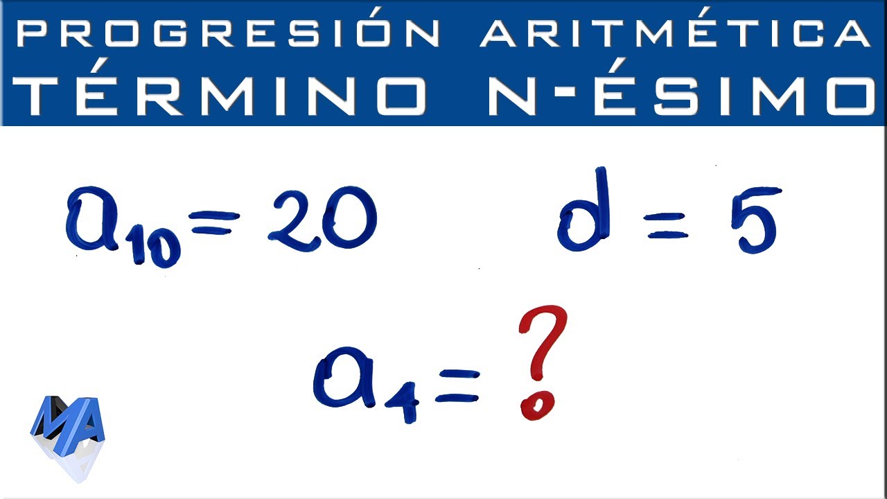 Progresión Aritmética | Término n-ésimo conociendo un término y la diferencia