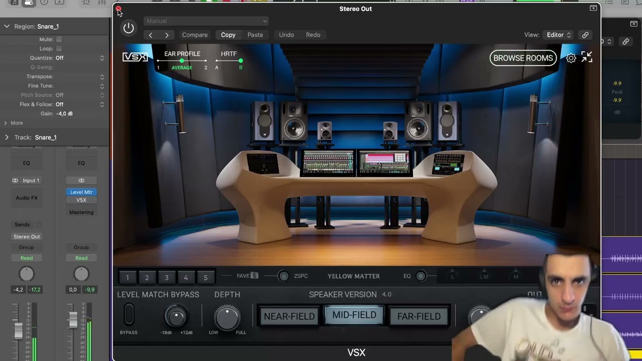 Sato Wave - LIVE MIXING ''Techno Drums'' / Logic Pro & VSX