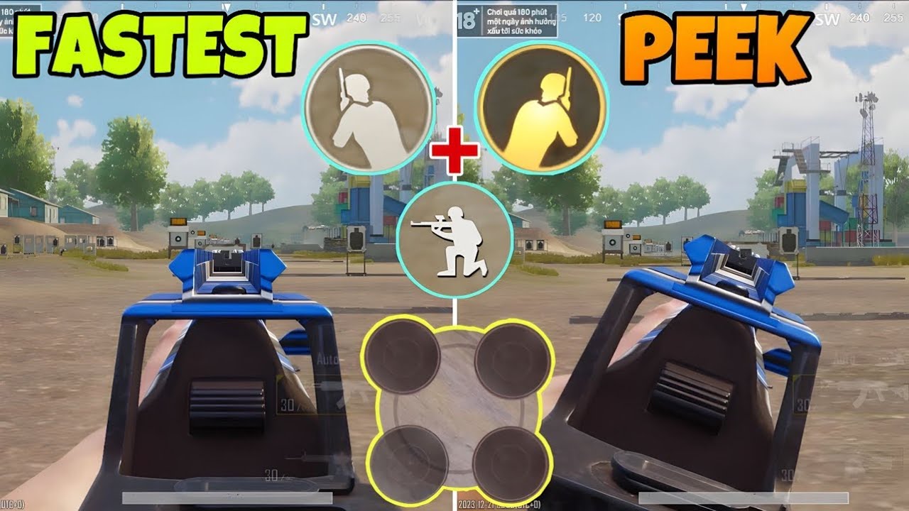 FASTEST PEEK😱Best GUIDE to be LEGEND in PUBG BGMI | Daxua New Tips And Trick