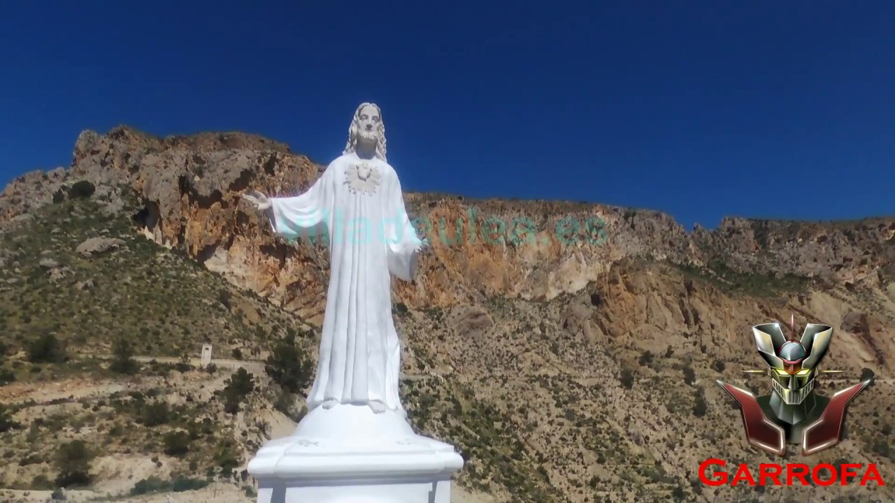 Vistas Valle Ricote desde drone: Corazón de Jesús [Ulea]