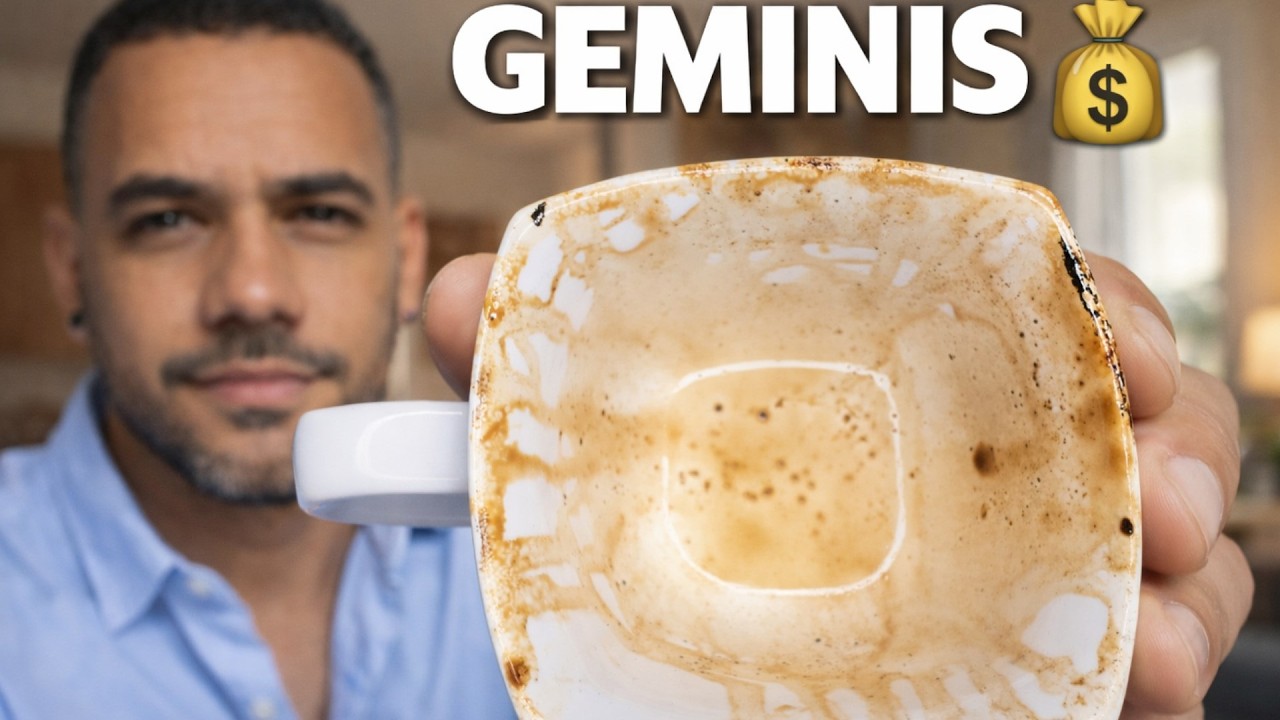 😲 GEMINIS PRESTA ATENCION A LA TAZA  Lectura del café -SE REVELA UNA VERDAD