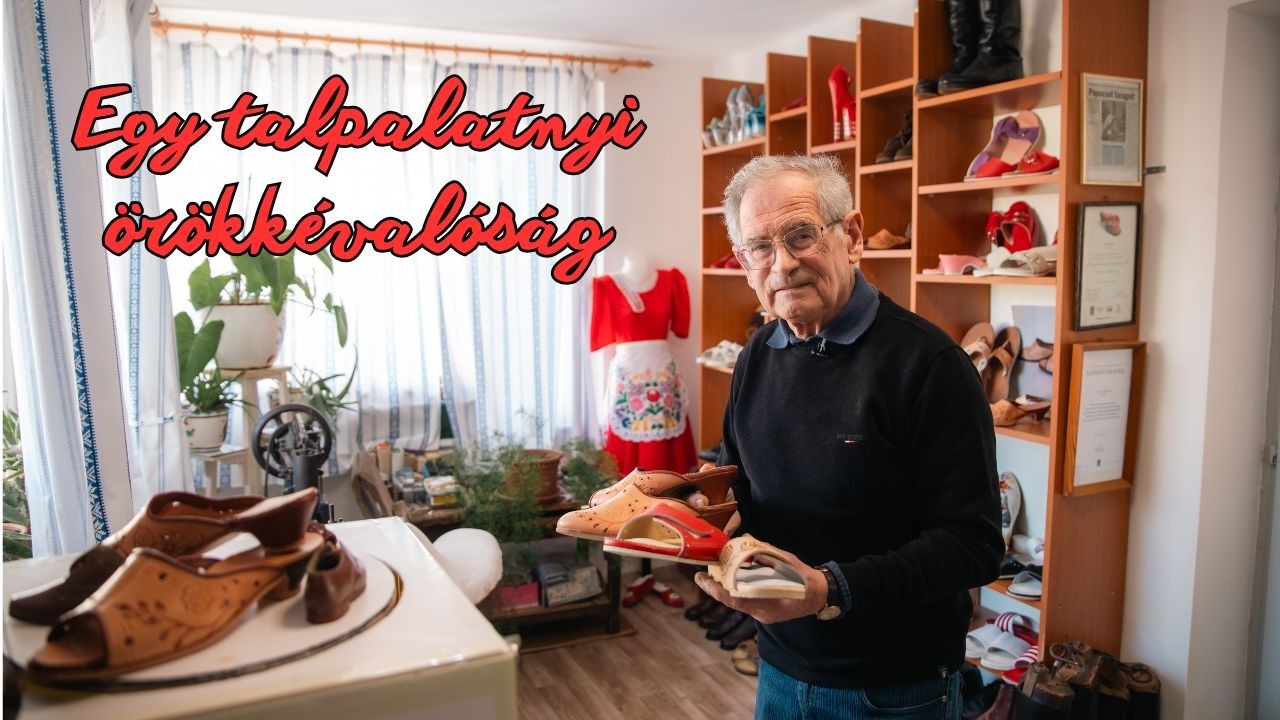 Egy talpalatnyi örökkévalóság – Győri András cipészmester kiállítóterme