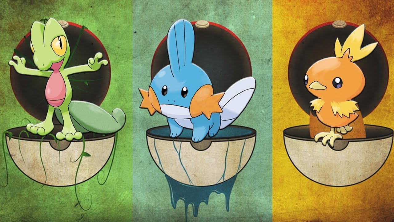Como conseguir los tres iniciales en pokemon (Ruby , Zafiro y esmeralda )