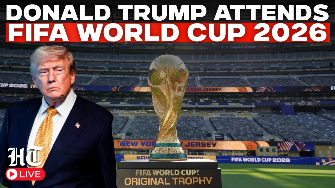 FIFA World Cup LIVE | Donald Trump arrives by helicopter to attend World Cup final | Messi Vs Yamal