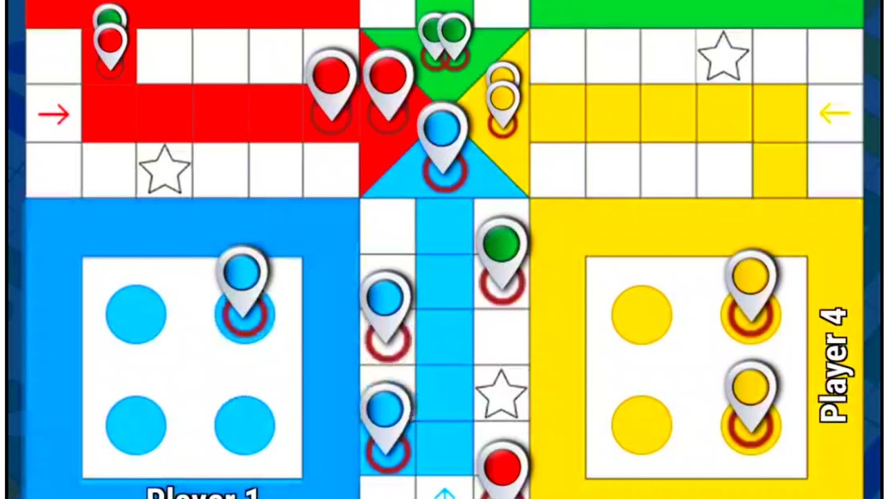 Ludo game play 4 players | Ludo king game 4 player | Ludo gameplay | Ludo | Ludo king