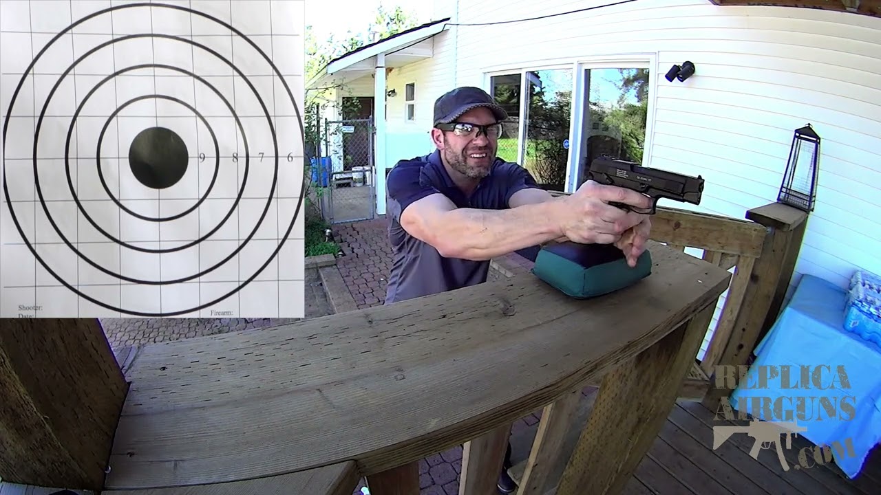 Gletcher Grach NBB CO2 BB Pistol Field Test Shooting Review