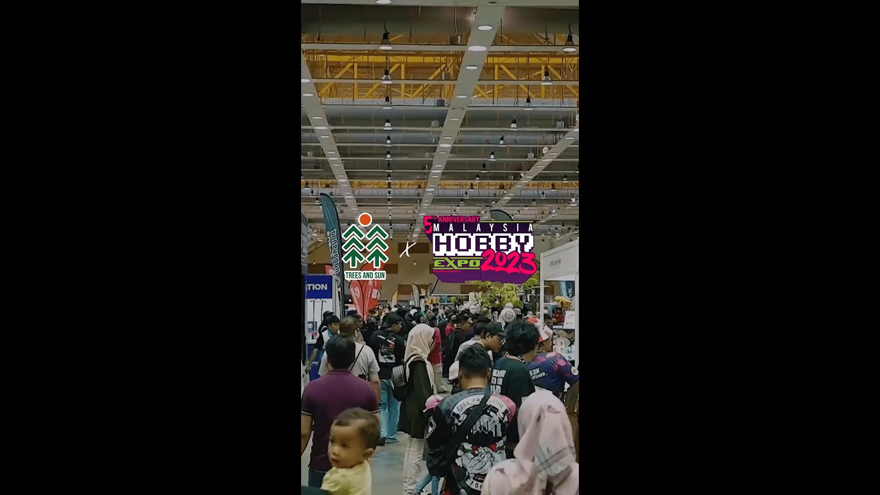 Malaysia Hobby Expo 2023 - Trees and Sun Outdoor!🔥