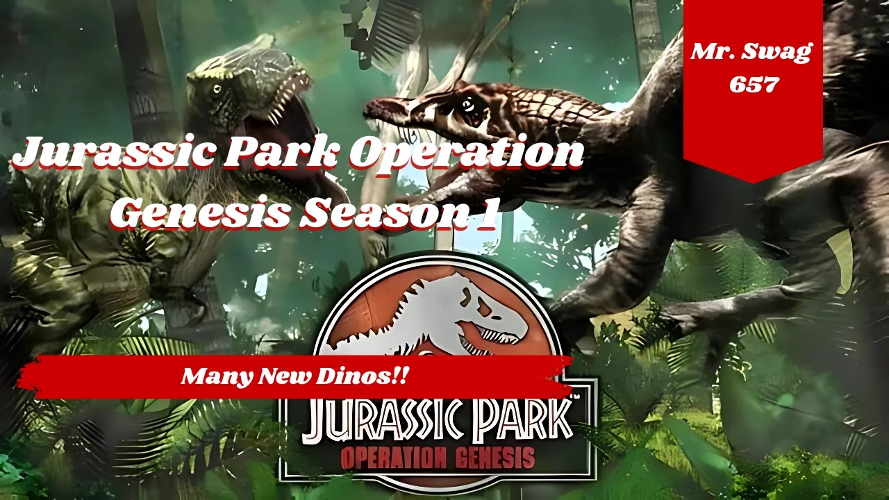 Jurassic Park Operation Genesis S1 Ep 5 Many New Dinosaurs