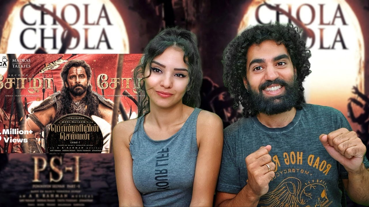 🇮🇳 REACTING TO CHOLA CHOLA!! 🔥 | Lyric Video | Mani Ratnam | AR Rahman | Subaskaran | Madras Talkies