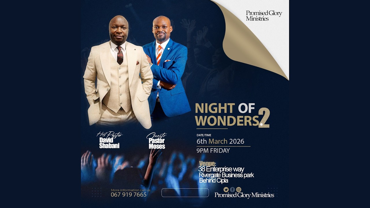 NIGHT OF WONDERS 2  WITH PASTOR DAVID SHABANI