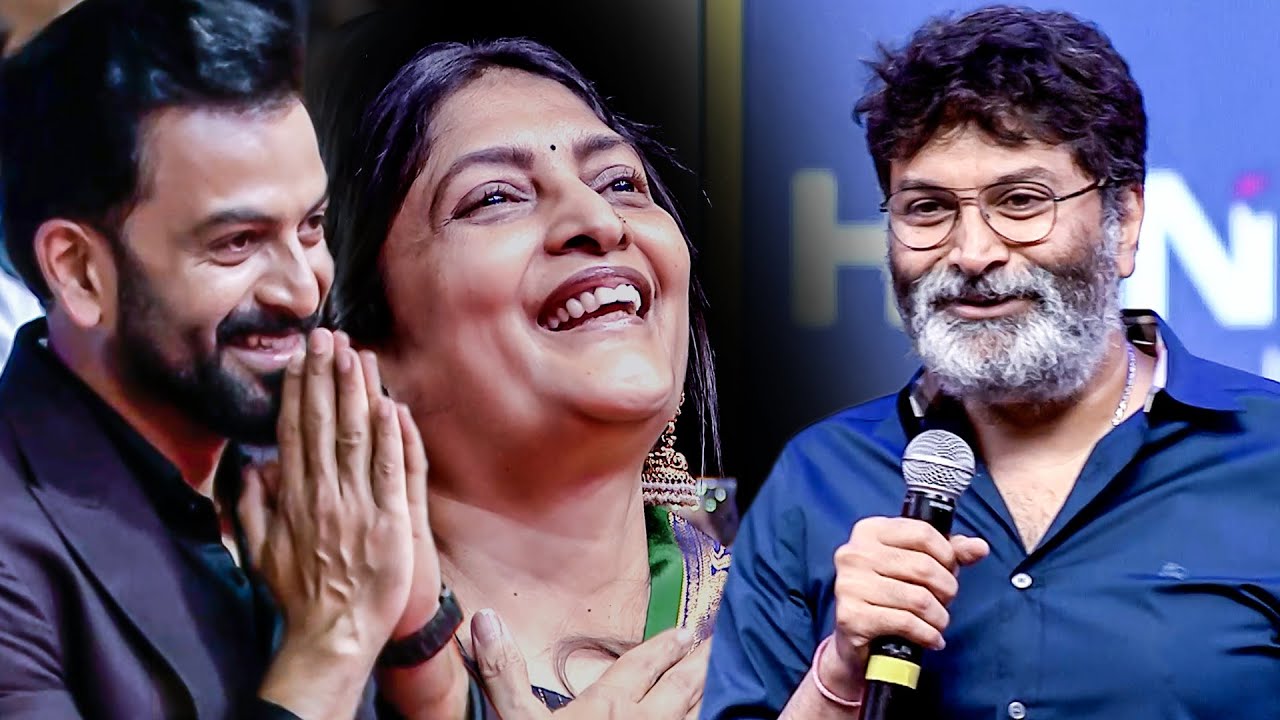 Trivikram Srinivas appreciates Prithviraj Sukumaran and Sudha Kongara for their daring attempt