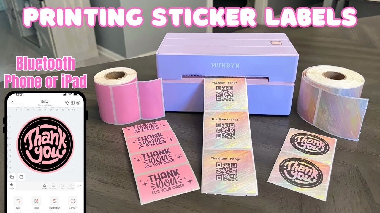 How I Print Labels at Home with MUNBYN Thermal Label Printer