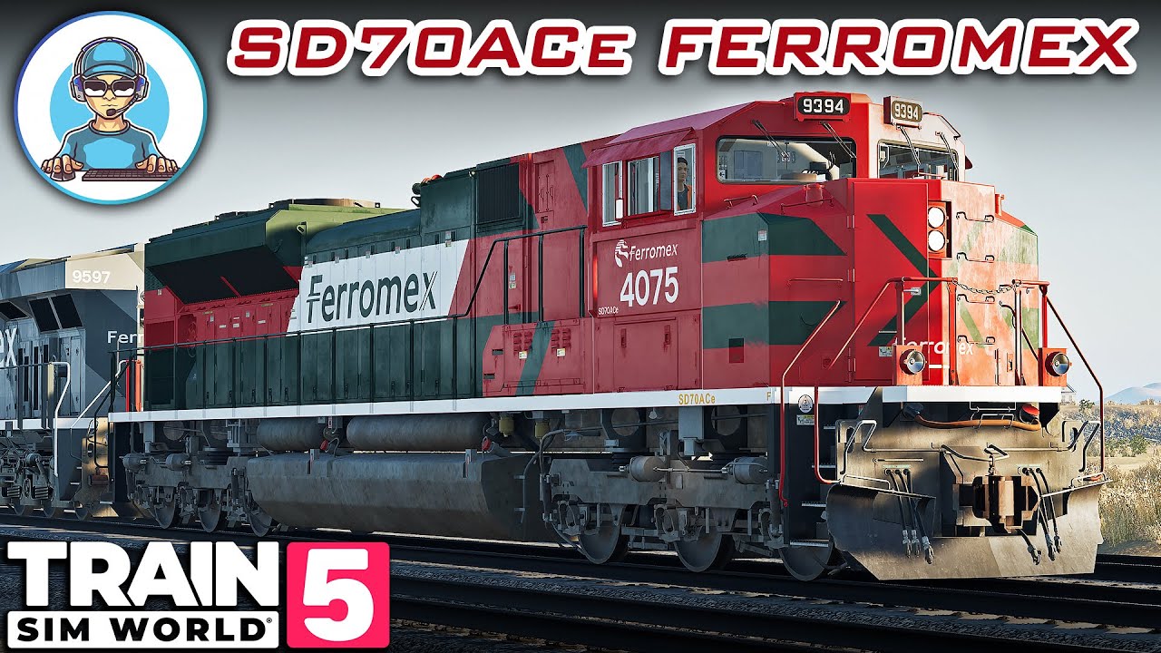Satisfying SD70ACe Ferromex (Custom Livery) @TrainSimWorld