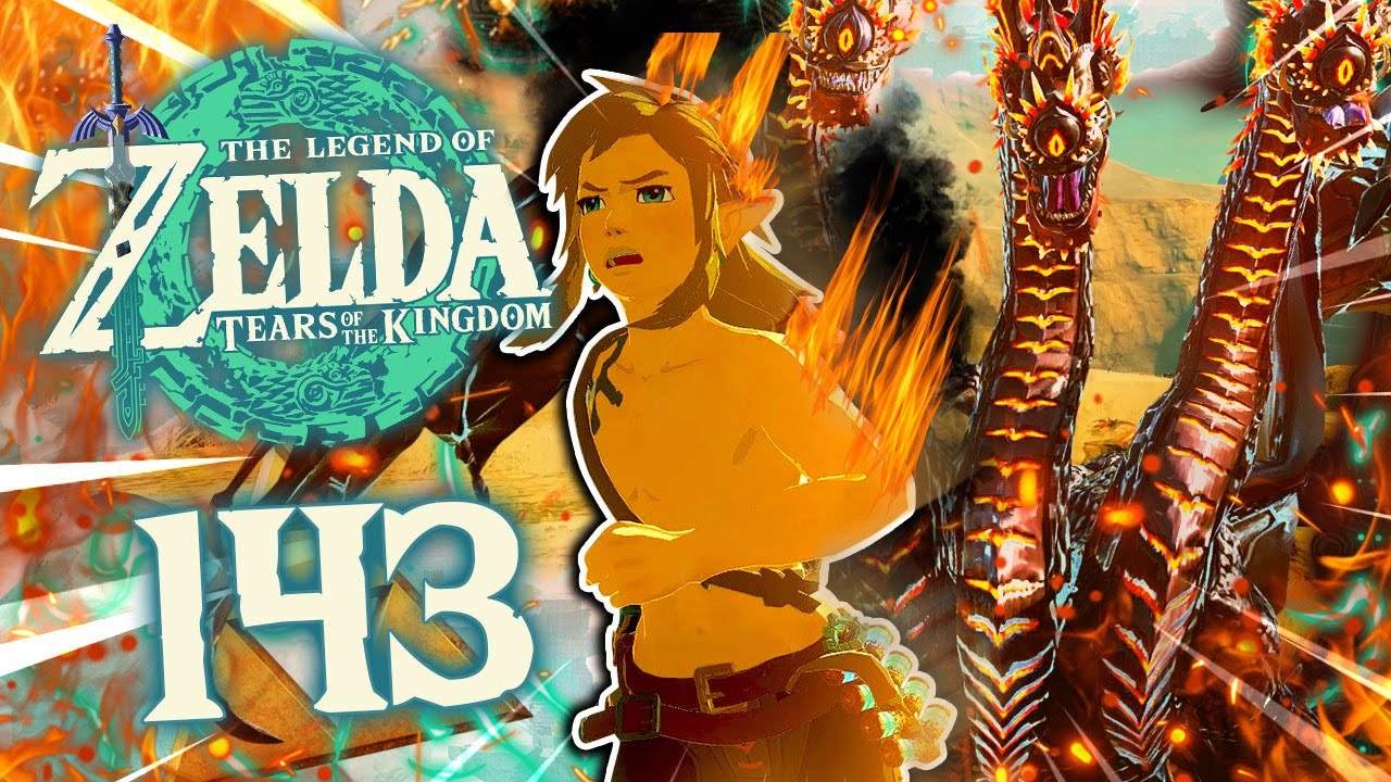 THE LEGEND OF ZELDA TEARS OF THE KINGDOM ☁️ #143: Flammen-Griock & Turm im Gerudo-Tal