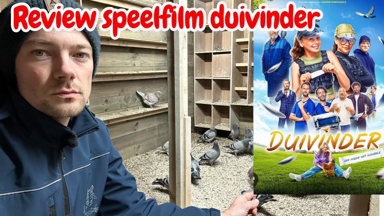 Review Speelfilm Duivinder - De duiven in bad en voeren - Postduiven