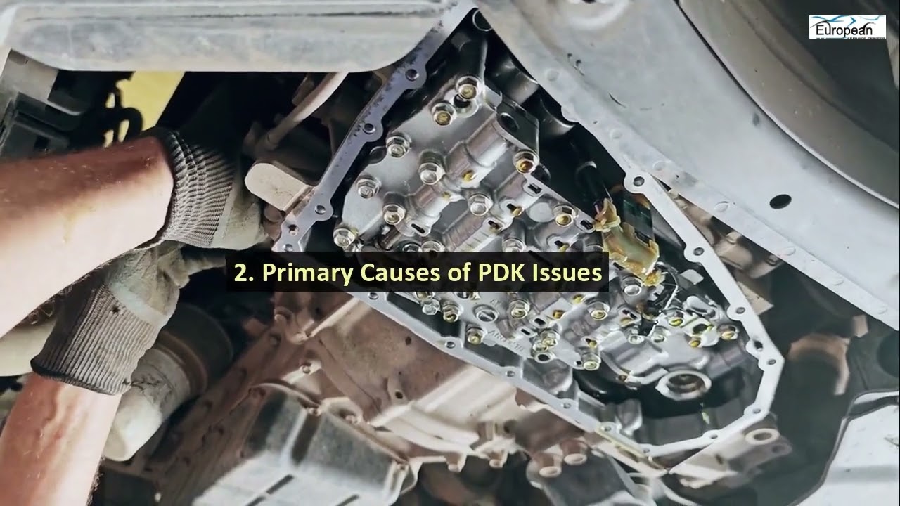 What is the transmission problem on the Porsche PDK