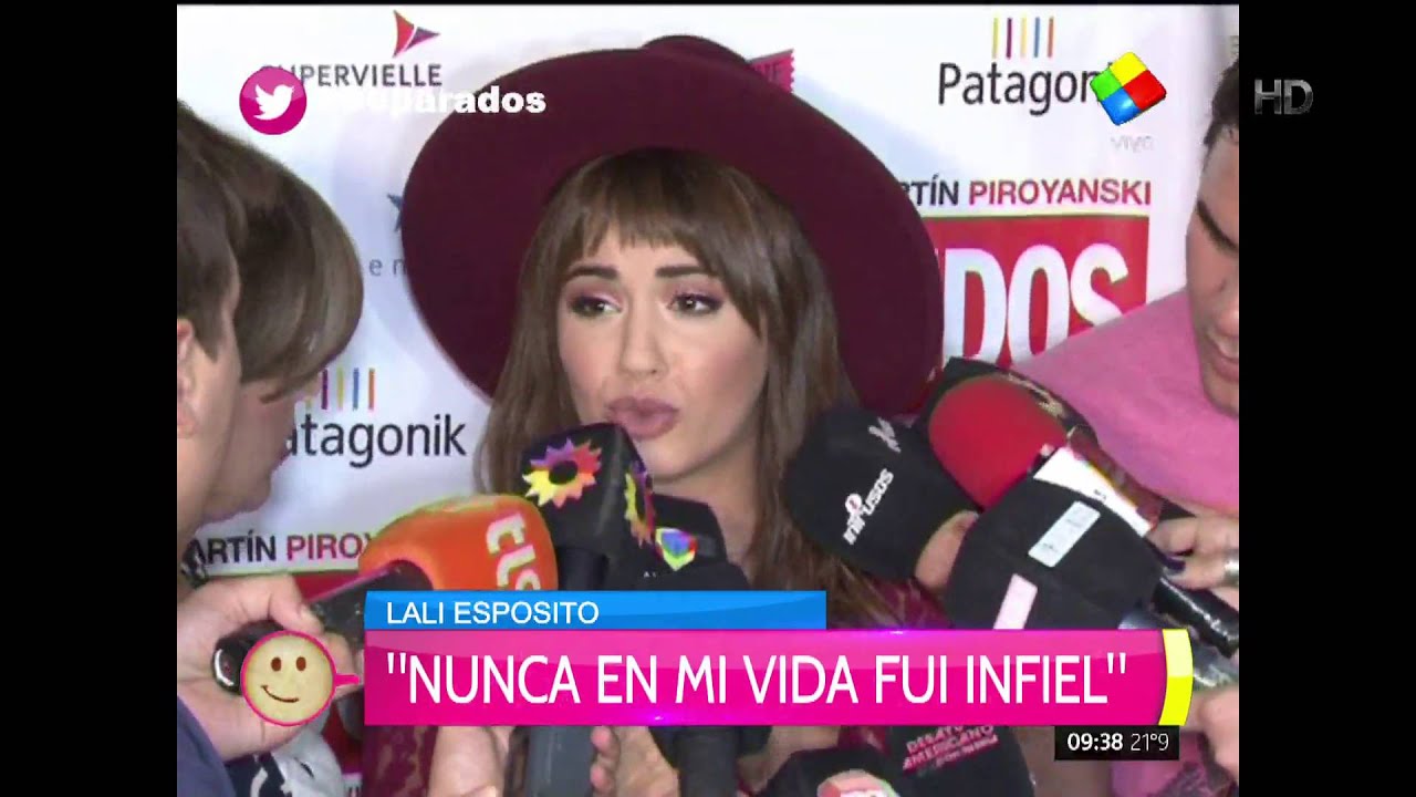 Lali Espósito se bancó el interrogatorio tras separarse de Mariano Martínez