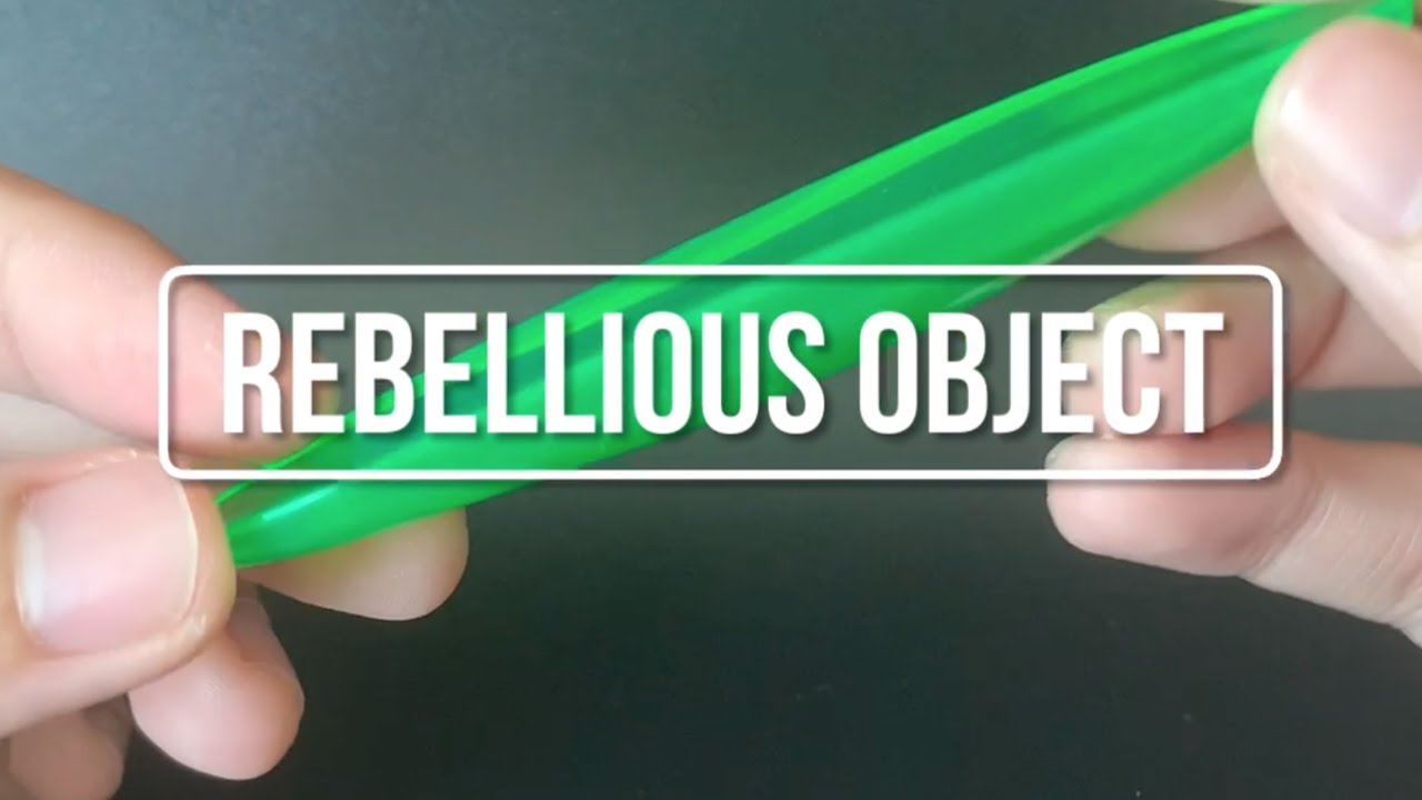 One Minute Science | Rebellious Object: Rattleback