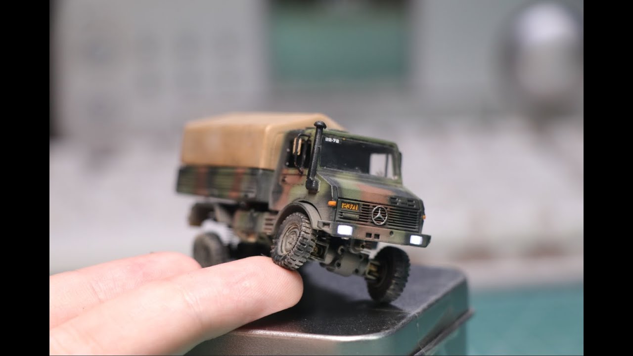 1/87 RC Truck Unimog 4WD