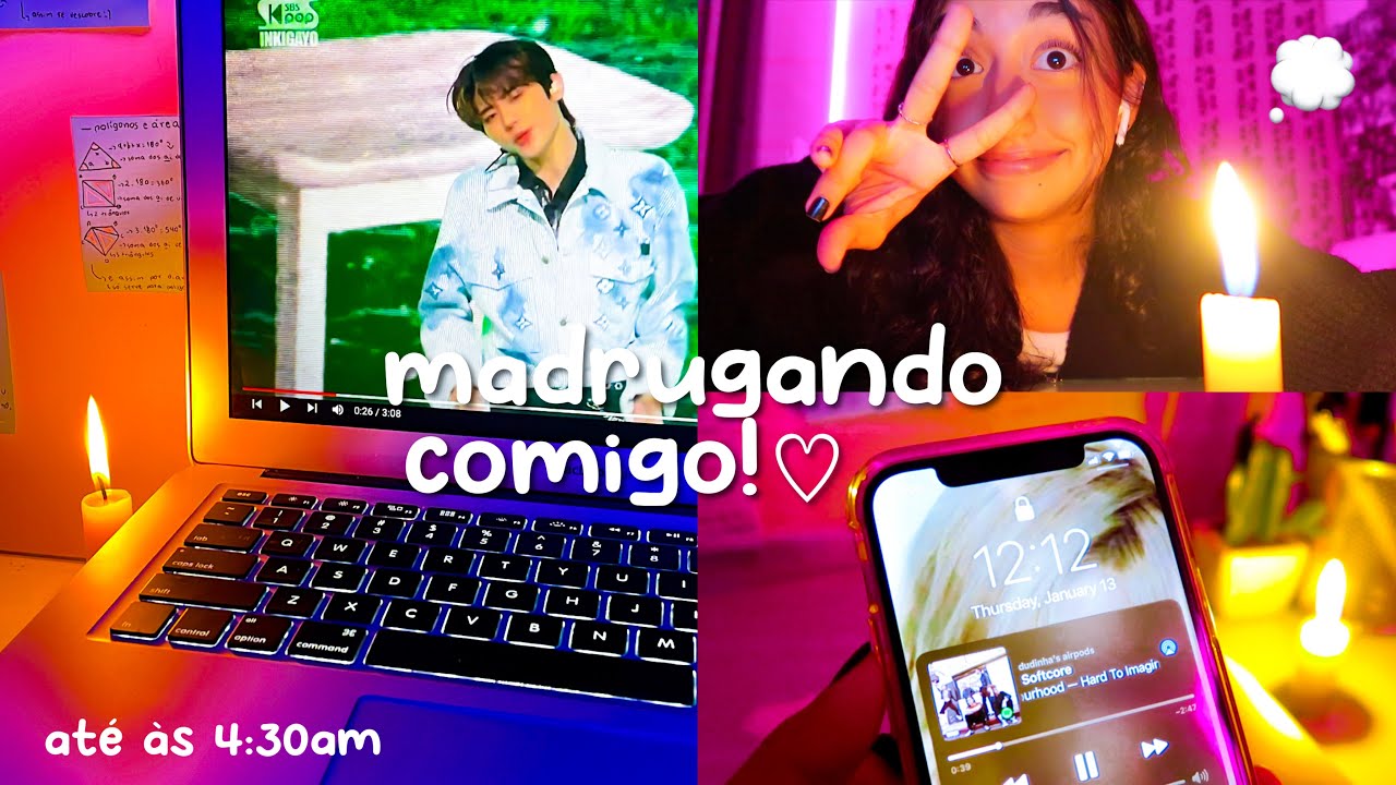 madrugando comigo! de novo ein...