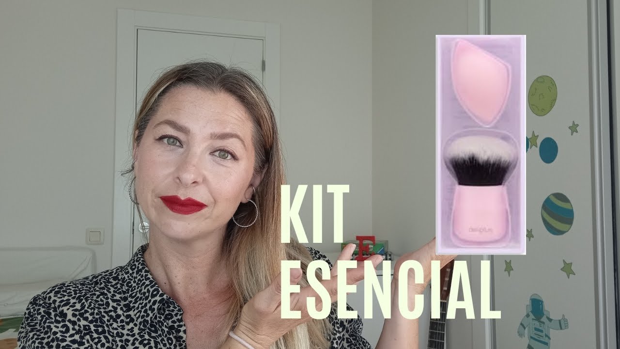 Kit Esencial A PRUEBA!! #beauty #lowcost#makeup#mercadona#brochasdemaquillaj #video#trending