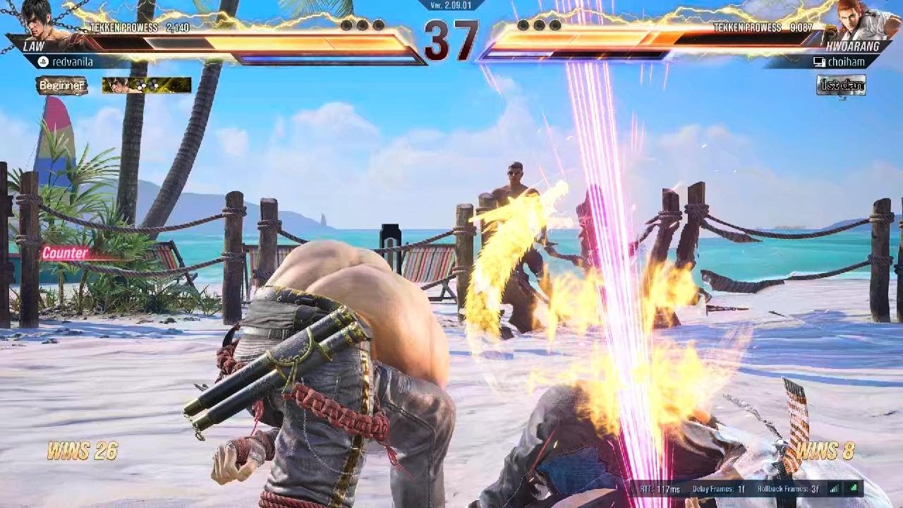 Law vs Hwoarang