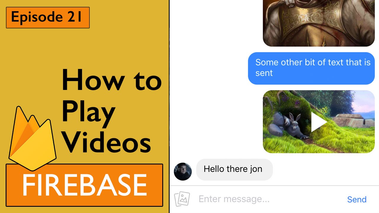 Swift: Firebase 3 - How to Play Videos with AVPlayer (Ep 21)