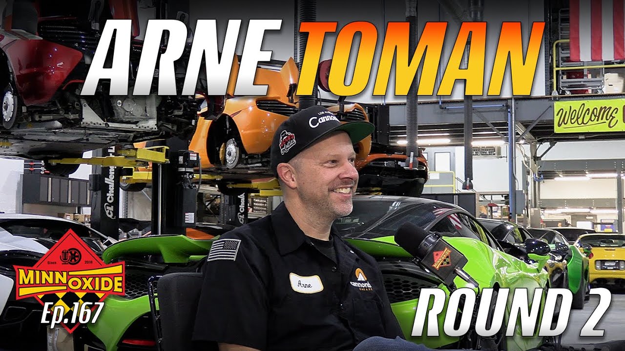 167. Machining and Custom Parts, Cannonball Stories McLaren Specialization W/ Arne Toman