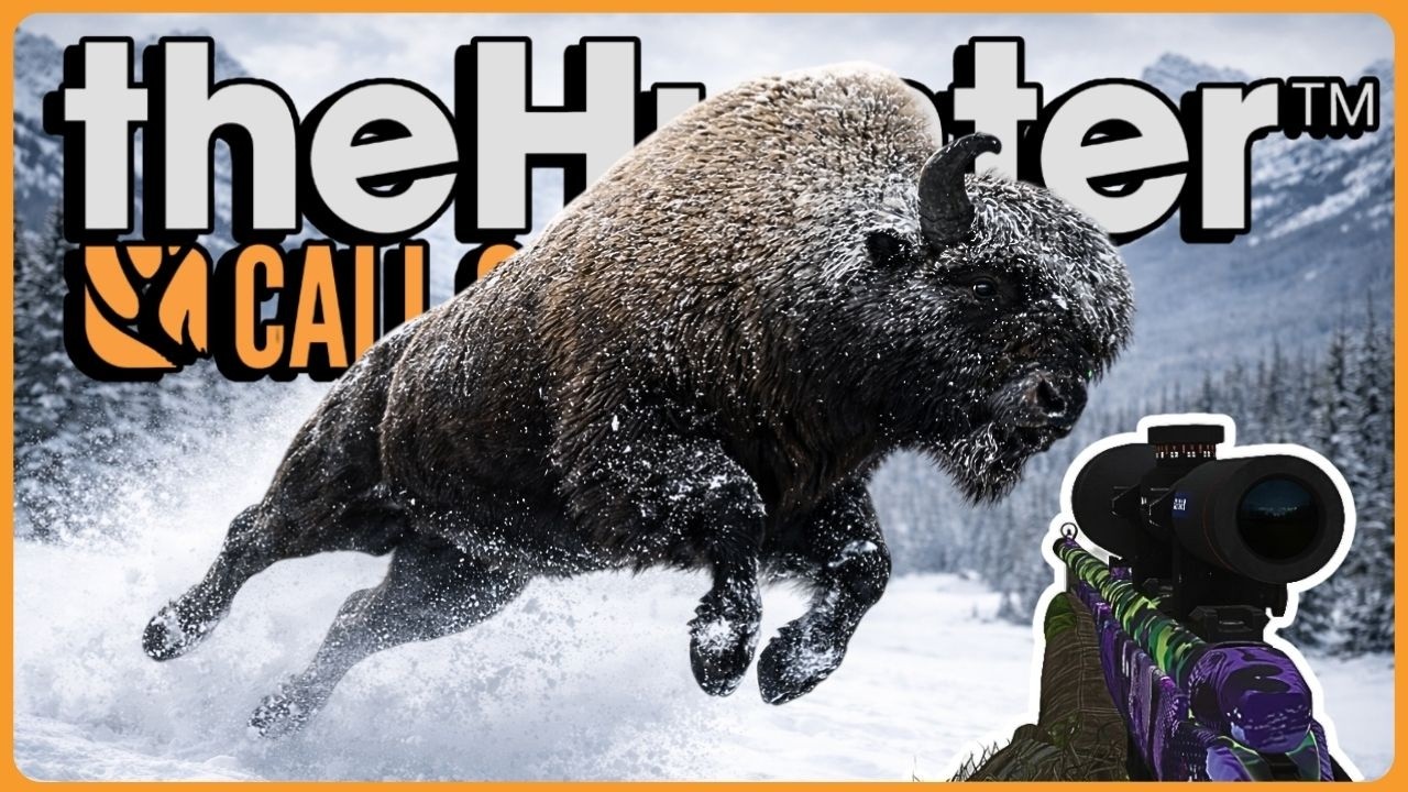 BUZ GİBİ HAVADA ORMAN BİZONU AVLIYORUZ | theHunter: Call of the Wild