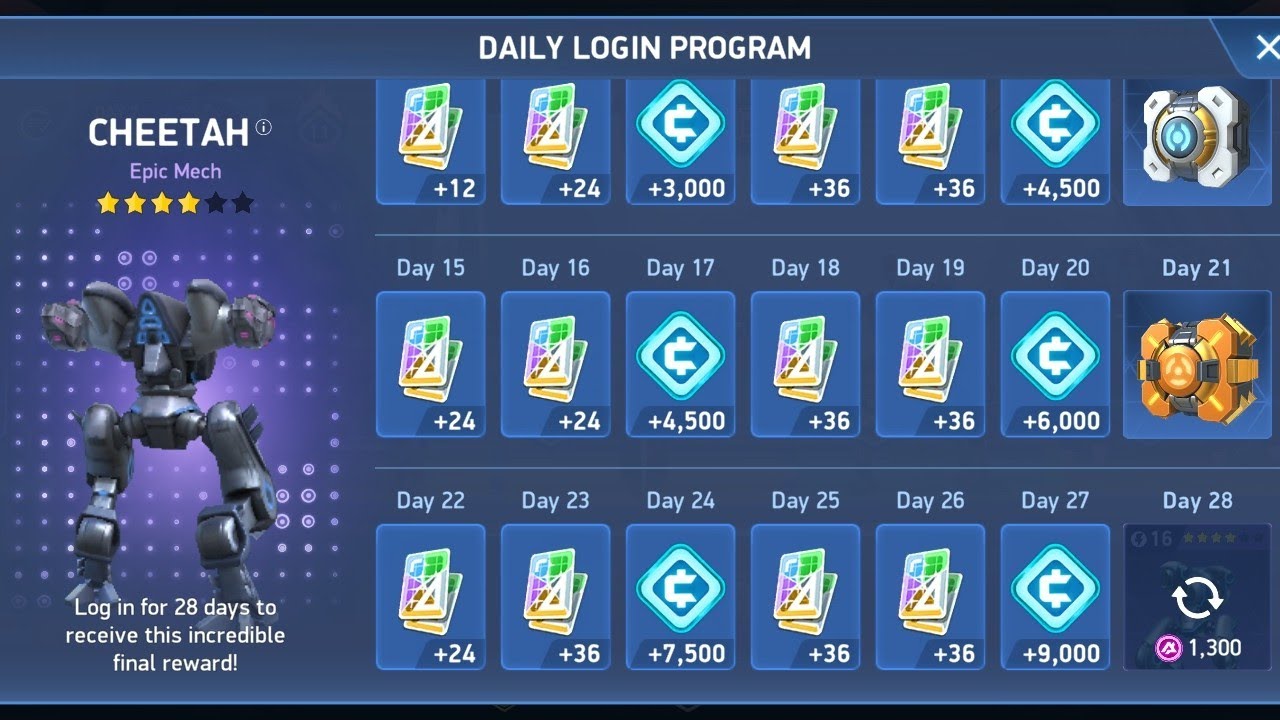 MECH ARENA CHEETAH IS FREE 😔😔😔😔😔😔😔😔😔😔