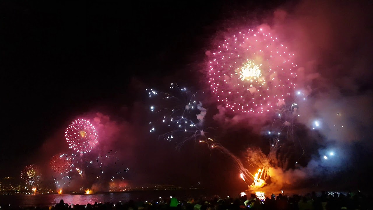Año Nuevo 2018 En Viña Del Mar 4K
