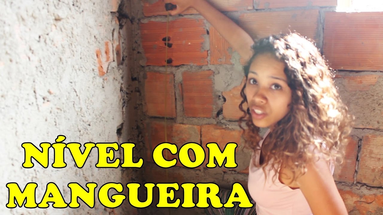 COMO TIRAR NÍVEL COM MANGUEIRA - com Paloma Cipriano